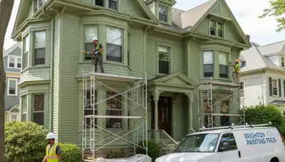 Boston, MA painting contractor serving residential and commercial interior and exterior projects
