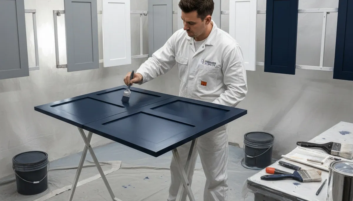 Boston cabinet painting service in Boston, MA for durable finishes in historic homes