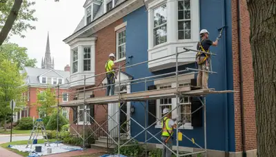 Boston, MA painting contractor serving homes and businesses with professional interior and exterior painting services
