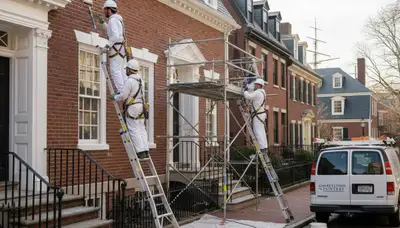 Boston, MA painting contractor for residential and commercial interior and exterior painting services