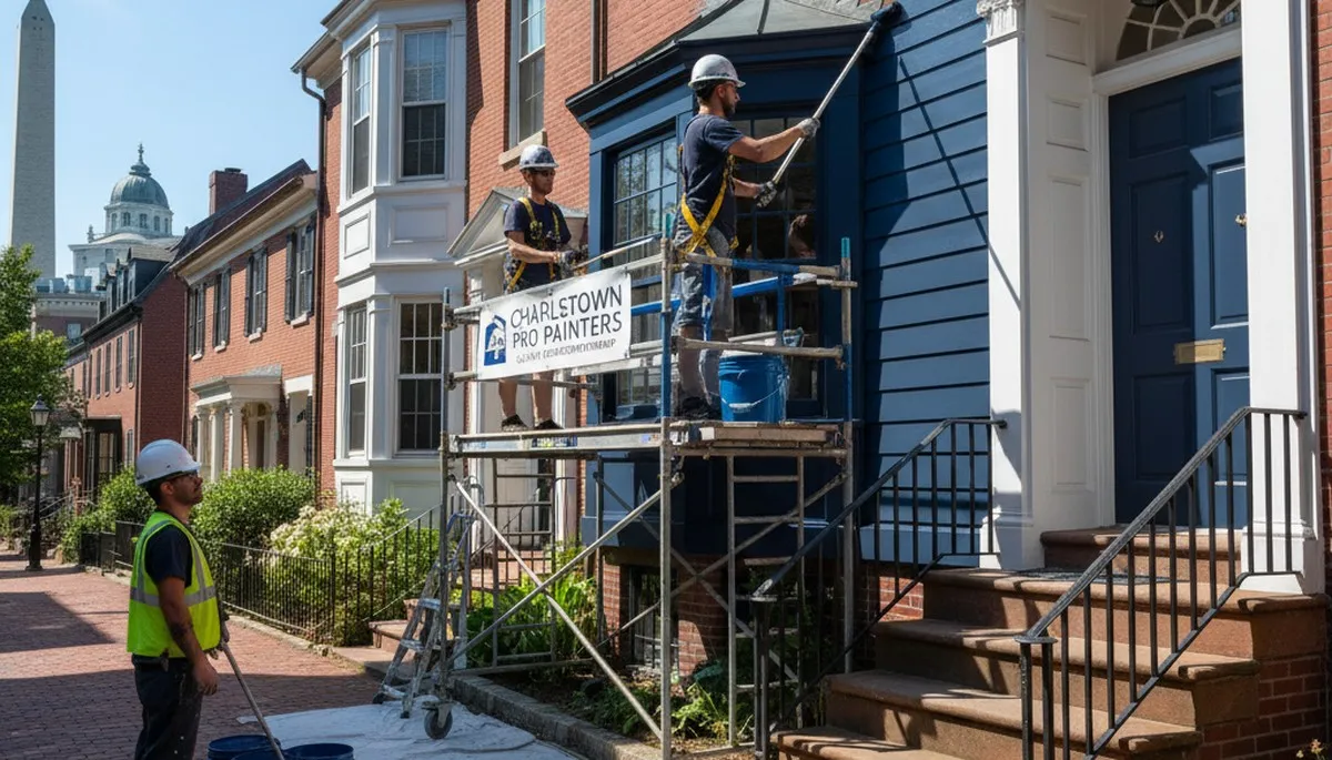 Boston, MA painting contractor serving homes and businesses with expert interior and exterior painting services