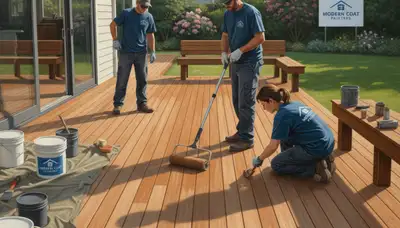 Boston deck painting service in Boston, MA for durable wood deck protection and a polished outdoor finish