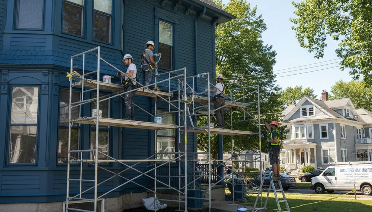 Boston, MA painting contractor for residential and commercial interior and exterior painting services