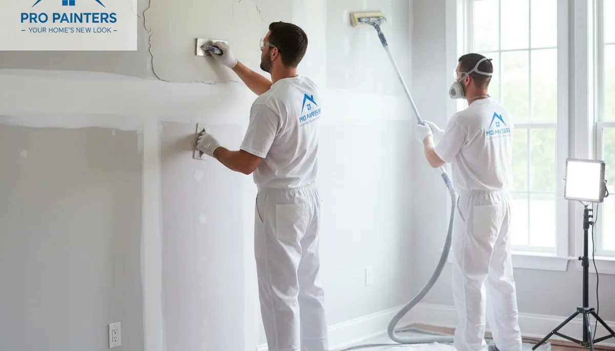 Boston, MA drywall repair for cracks, holes, and water damage by Boston Paint Pros