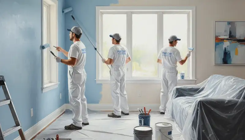 Boston interior house painting service in Boston, MA with professional painters for older homes