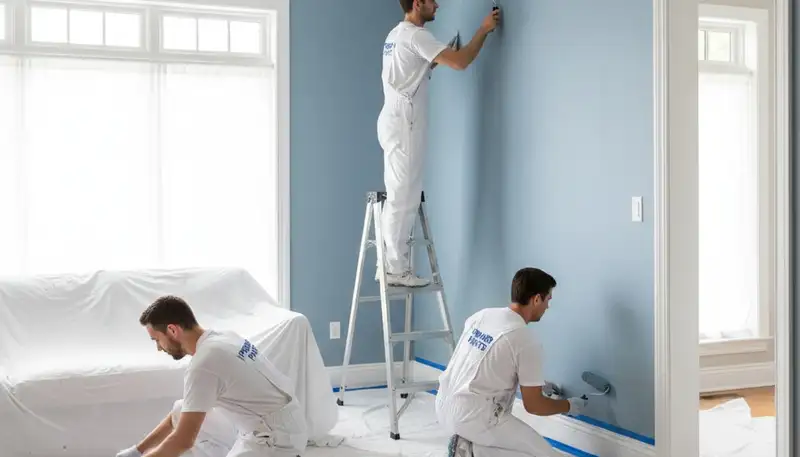 Boston interior house painting service in MA for older homes with free color guidance and estimates