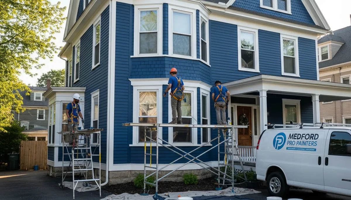 Boston, MA painting contractor delivering professional interior and exterior house painting services
