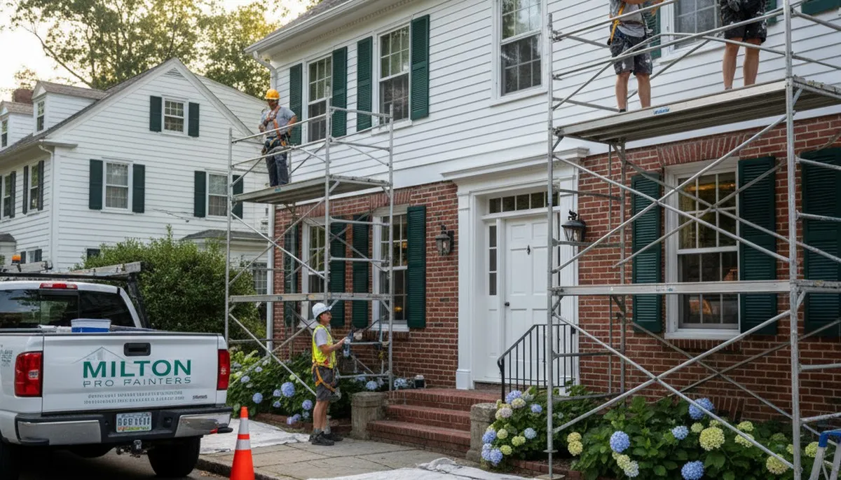 Boston, MA painting contractor serving homes and businesses with professional interior and exterior painting