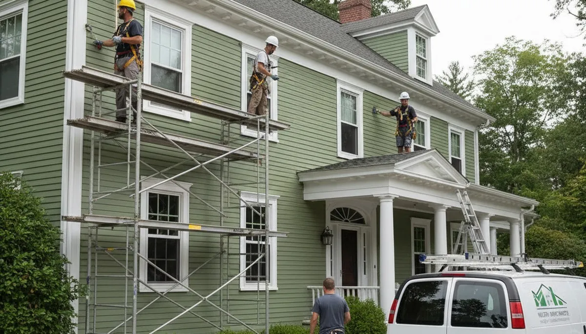 Boston, MA painting contractor for interior and exterior house painting services