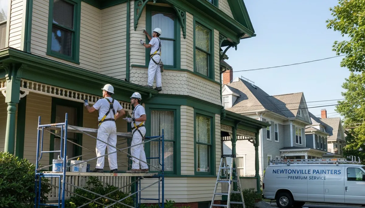 Boston, MA painting contractors providing professional interior and exterior house painting services