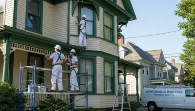 Boston, MA painting contractors providing professional interior and exterior house painting services