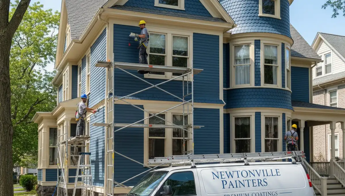 Boston, MA painting contractor providing professional interior and exterior house painting services