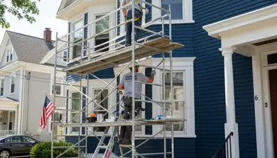 Boston, MA painters providing professional interior and exterior painting services