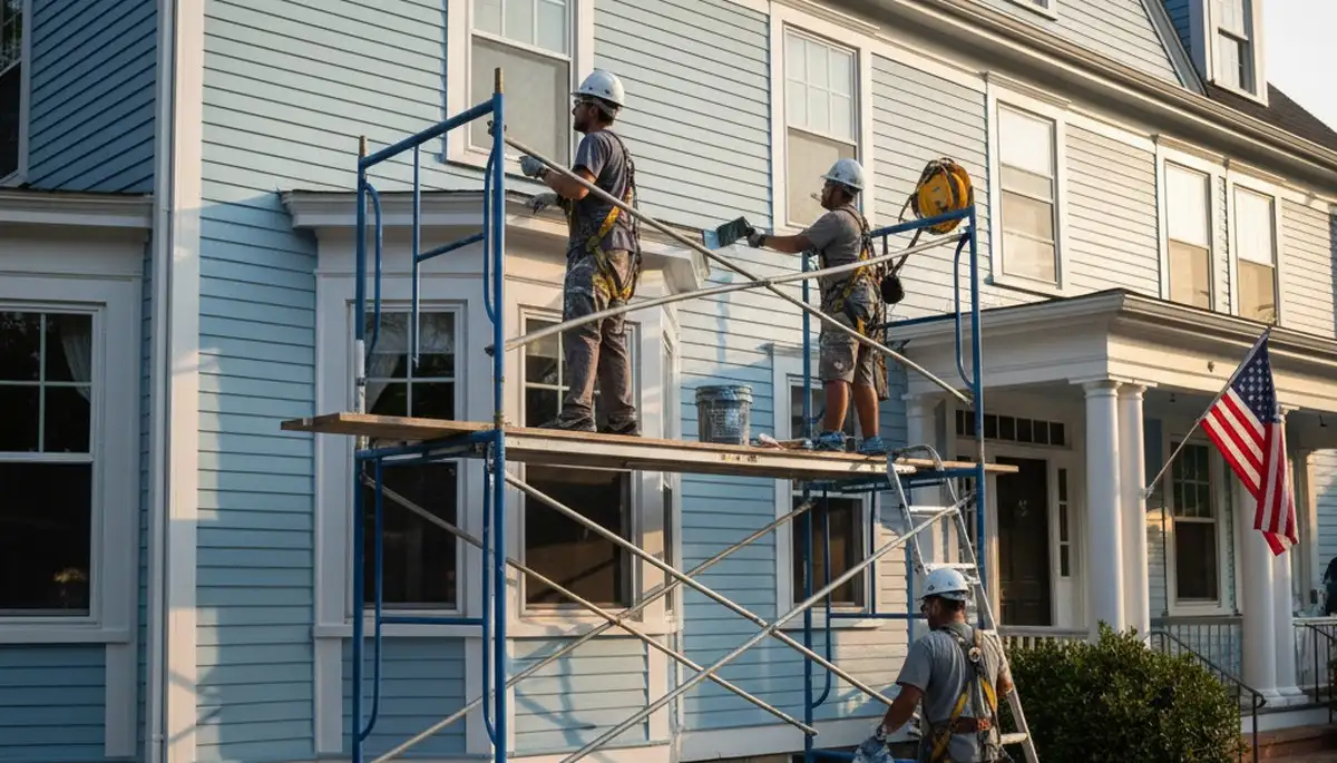 Boston, MA painting contractor delivering professional interior and exterior house painting services