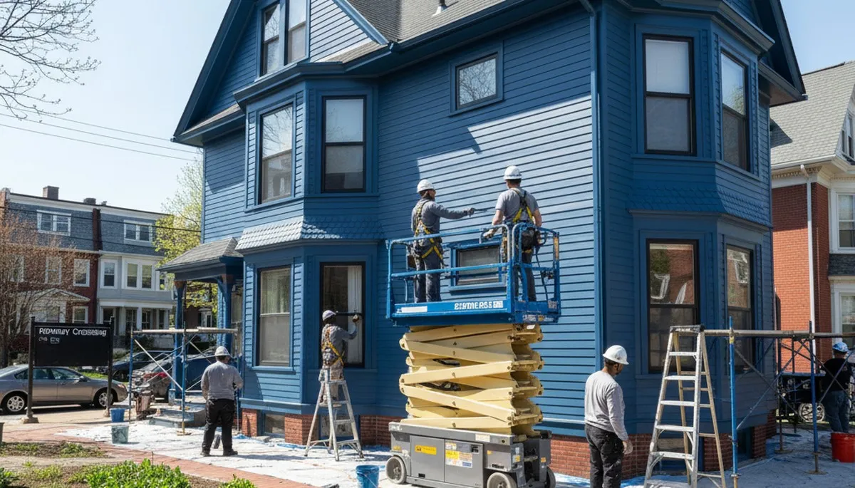 Boston, MA painting contractors for interior and exterior house painting services