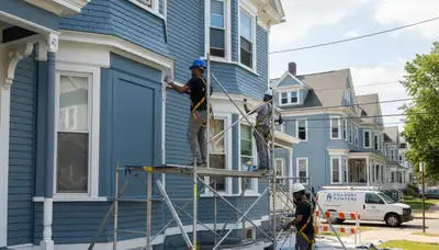 Boston, MA painting contractor serving homes and businesses with professional interior and exterior painting