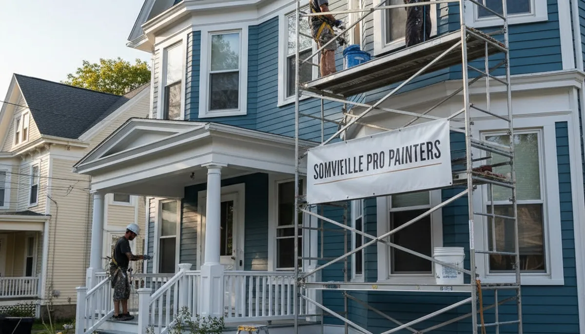 Boston, MA painting contractor for residential and commercial interior and exterior painting services
