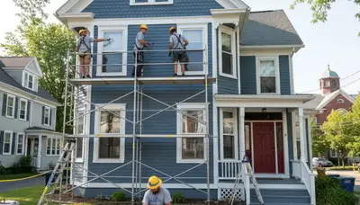 Boston, MA painting contractor delivering professional residential and commercial painting services