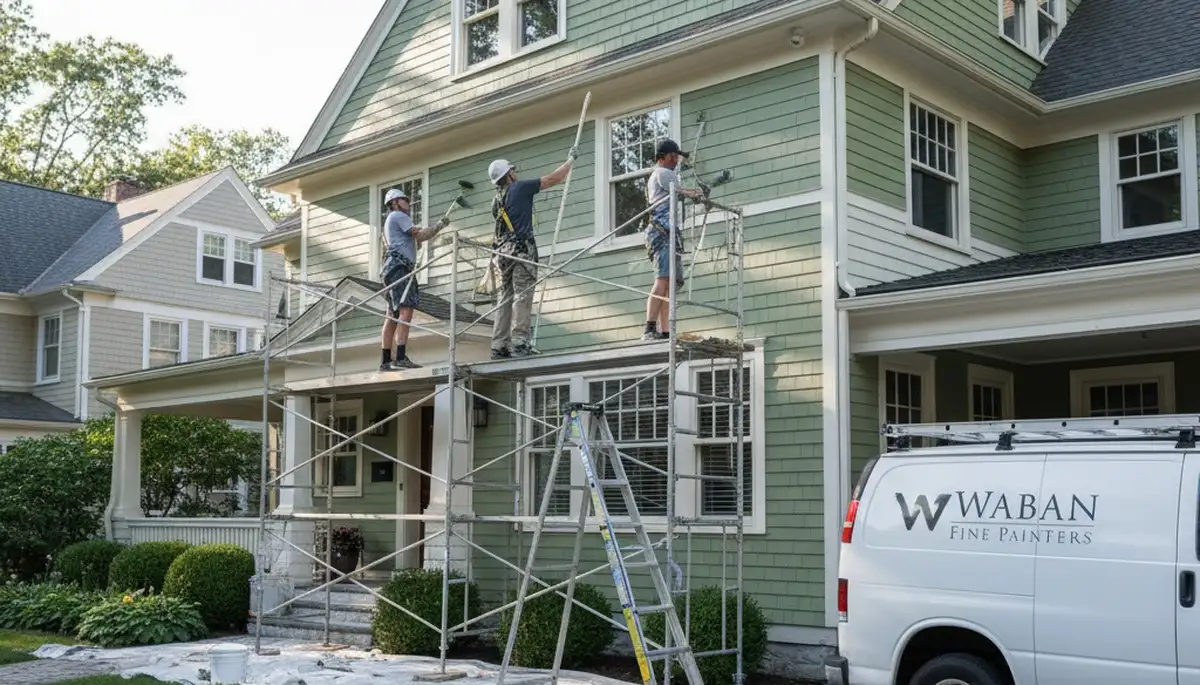 Boston, MA painting contractor serving homes and businesses with professional interior and exterior painting
