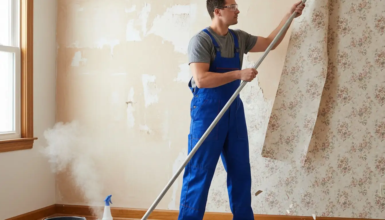 Boston, MA wallpaper removal service preparing walls for painting and new finish
