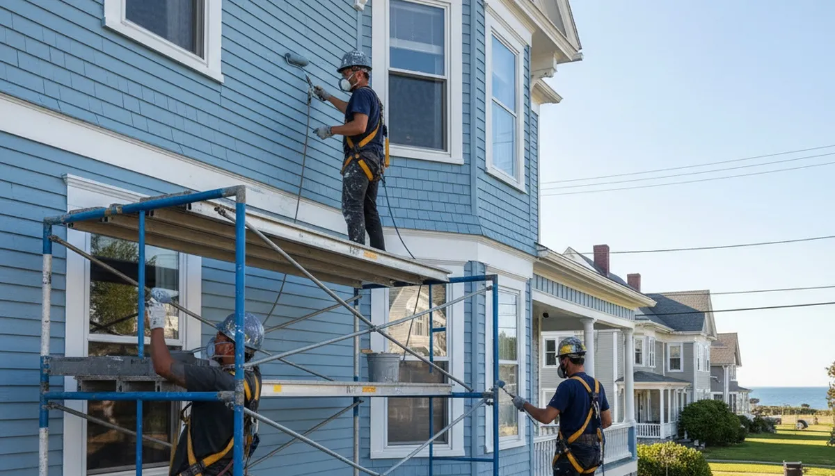 Boston, MA painting contractor serving homes and businesses with professional interior and exterior painting services