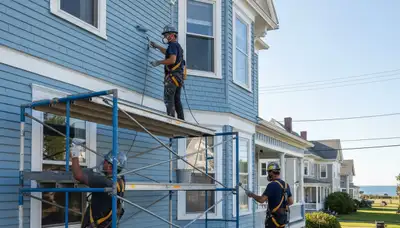 Boston, MA painting contractor serving homes and businesses with professional interior and exterior painting services