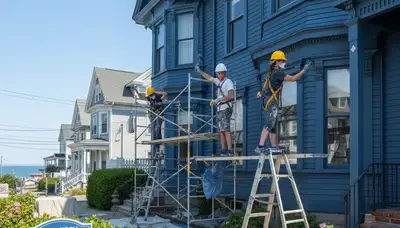 Boston, MA painting contractor serving homes and businesses with expert interior and exterior painting services